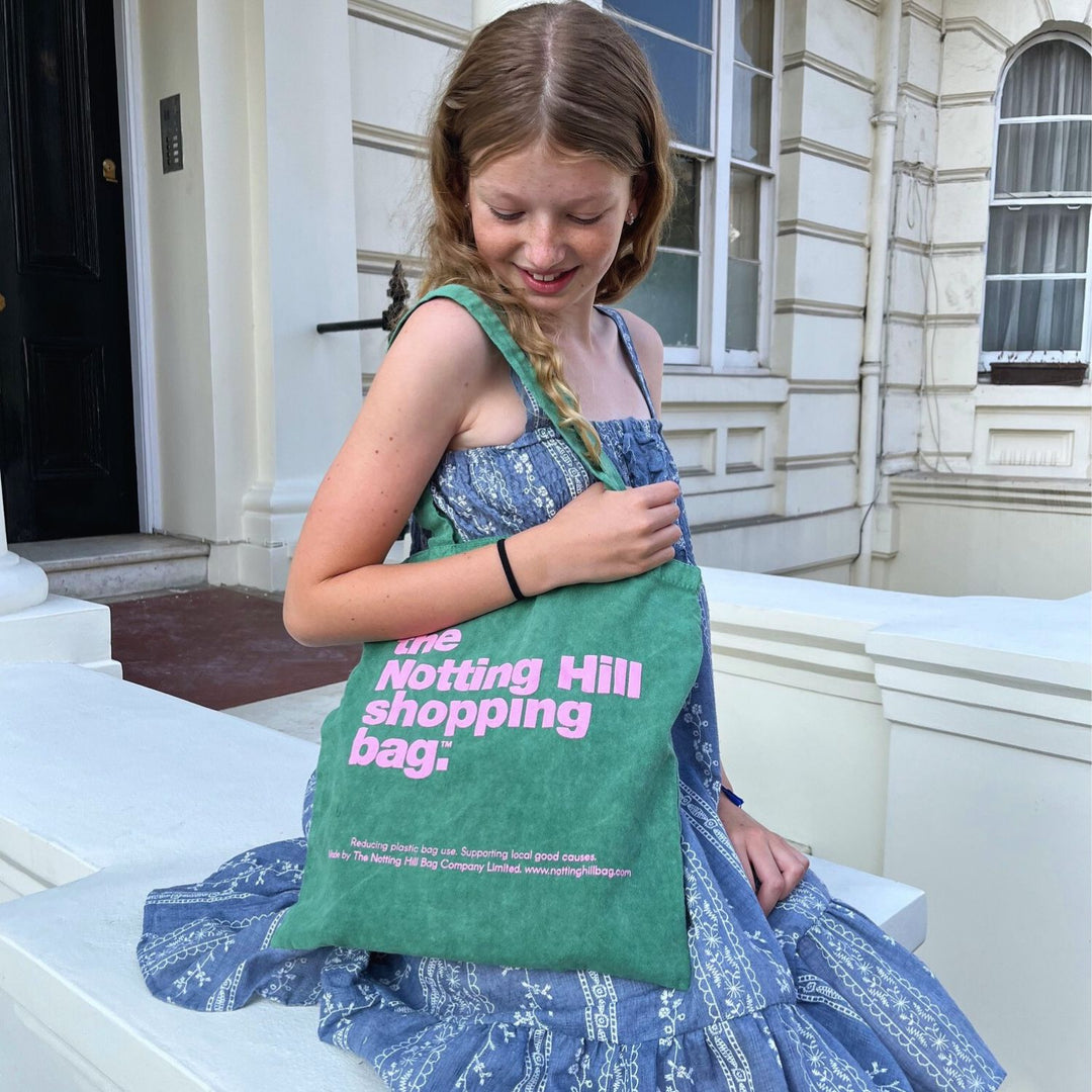 Mini Collection | Green with pink – Notting Hill Bag