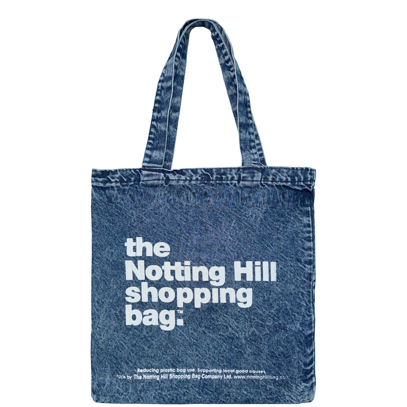 BASIC JEANS | Blue with White logo