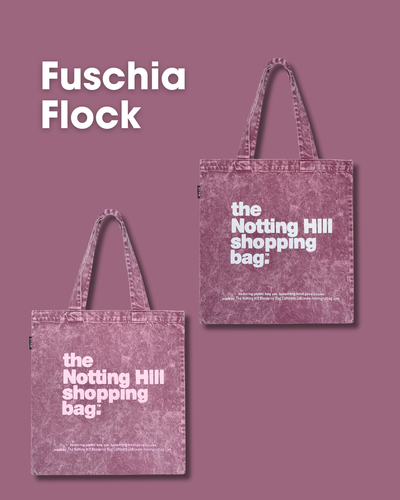 LIMITED EDITION | Basic Fuschia Flock with Pink Logo