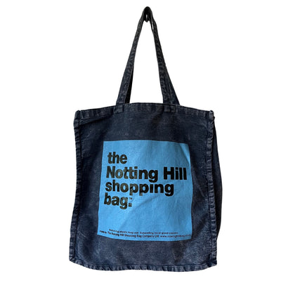 The Notting Hill Shopping Bag™  | Hand Dye Collection |  Navy with blue box