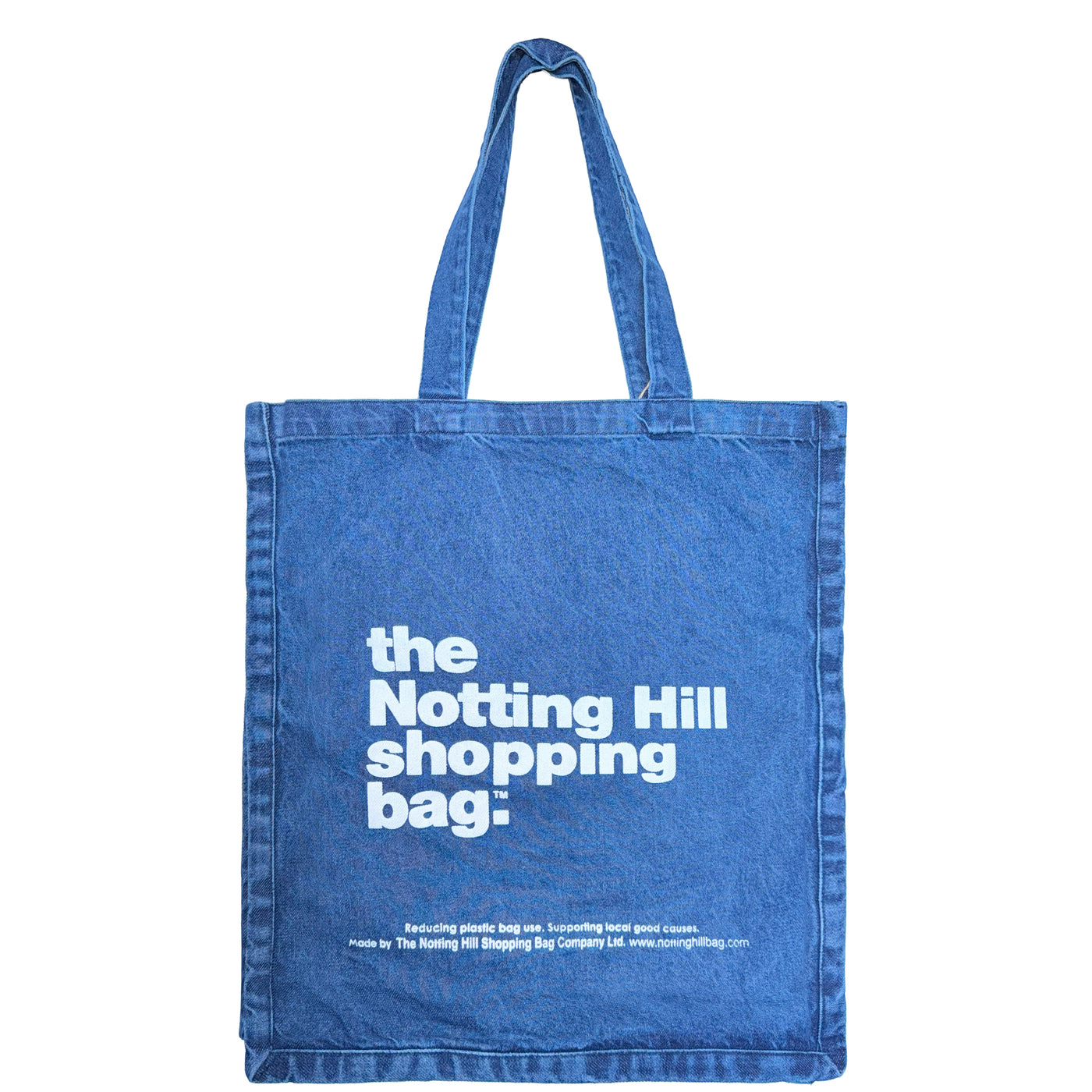 Oversize Denim collection | Blue with White Logo