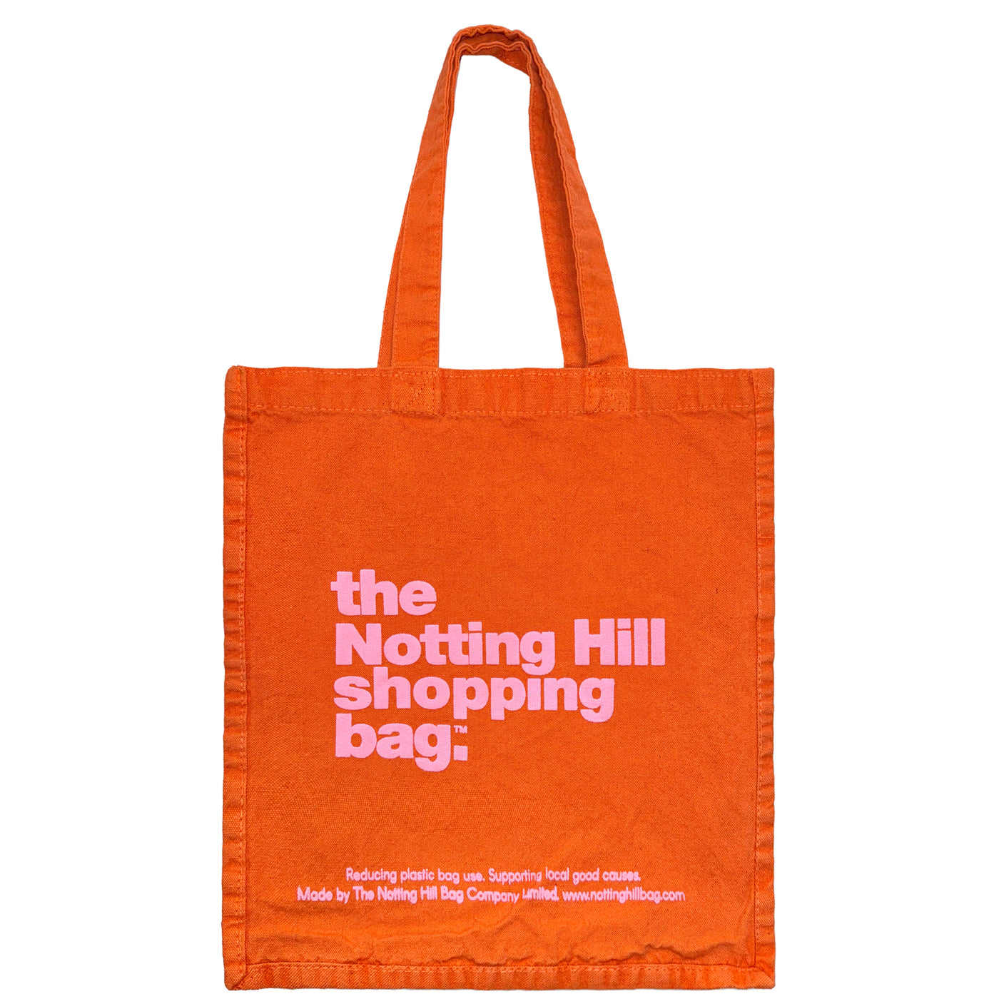 Hand Dye Collection | Orange with pink logo