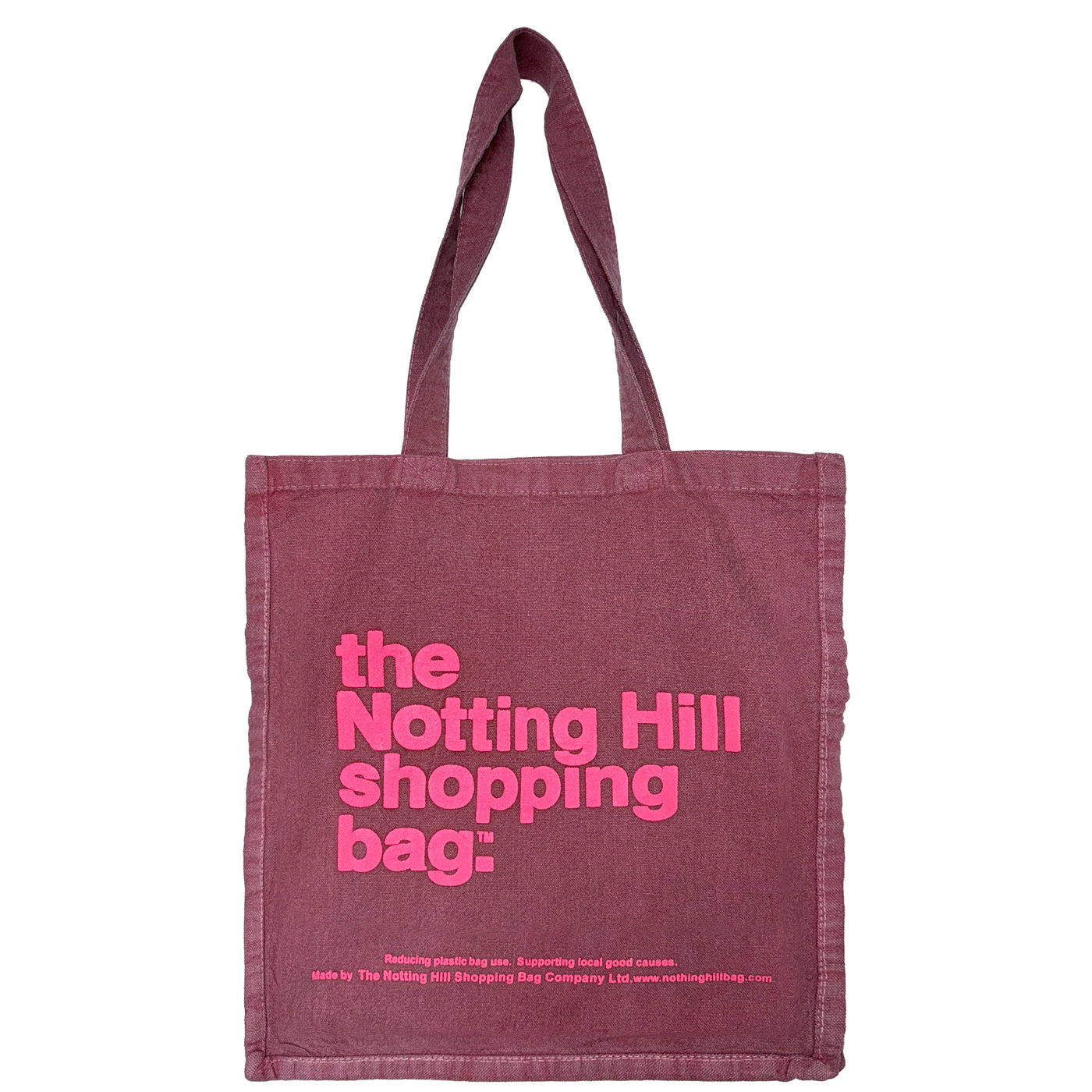 Hand Dye Collection | Maroon with pink logo