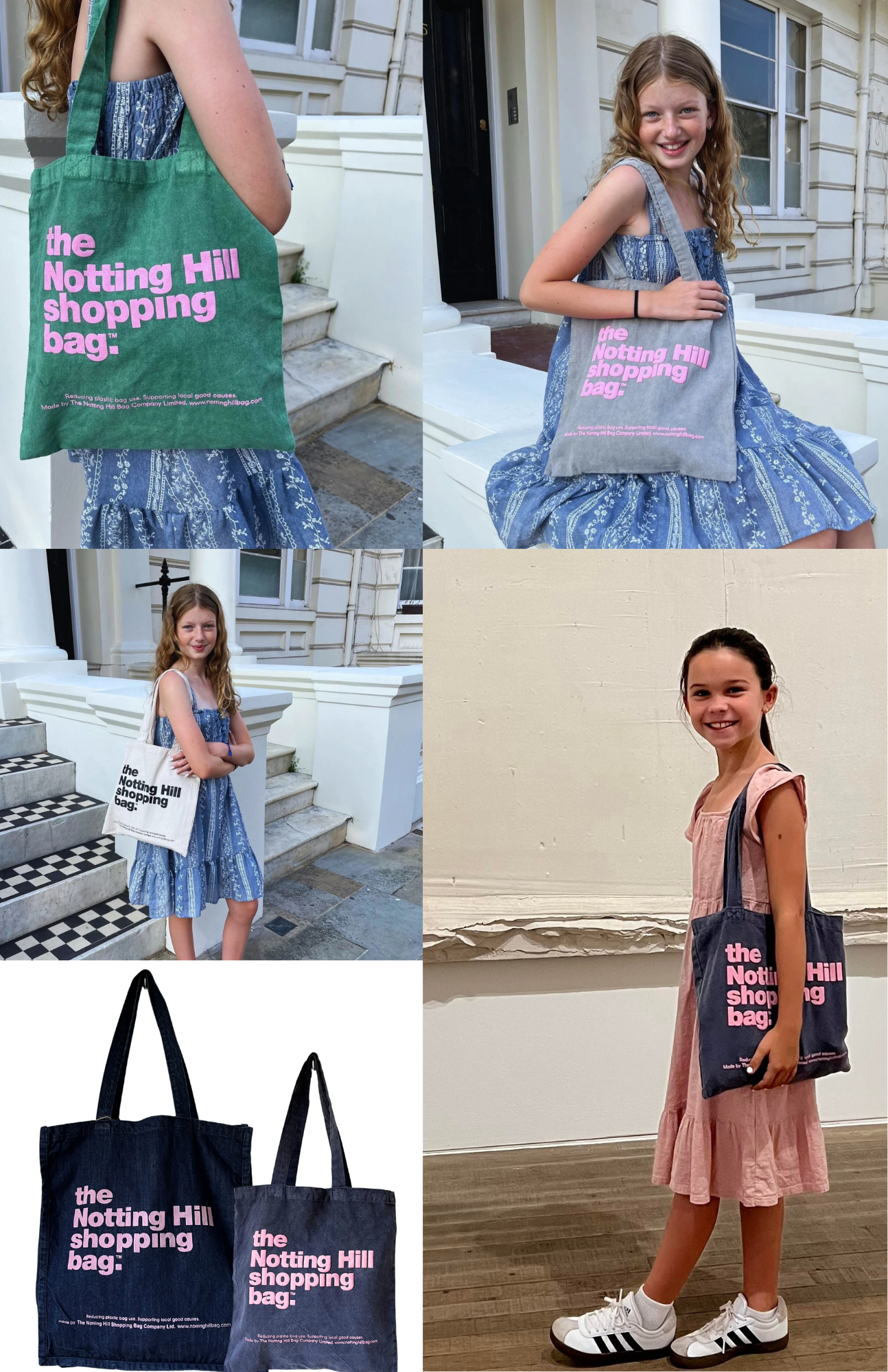 Mini Collection | Navy with pink