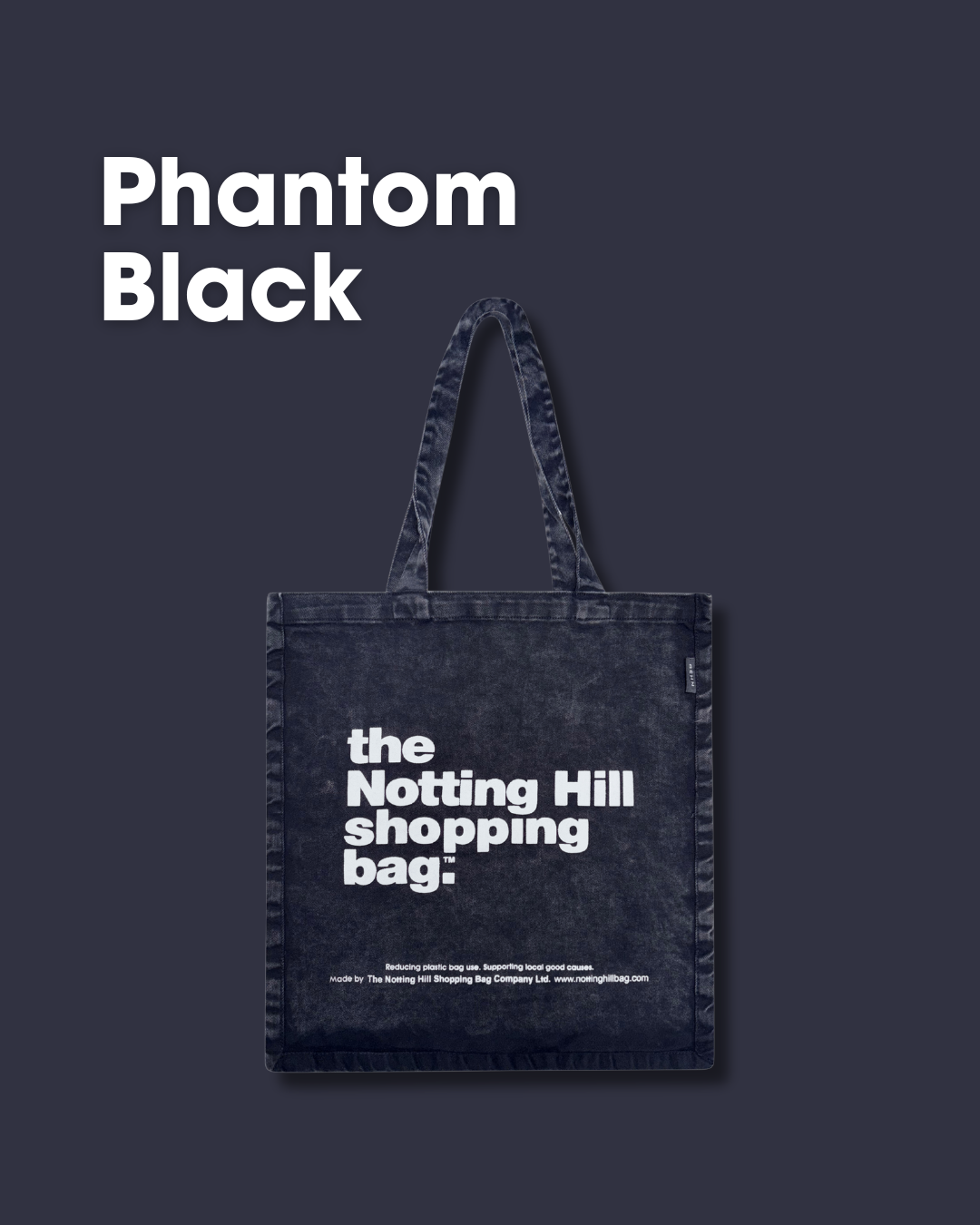 LIMITED EDITION | Oversized Phantom Black with White Logo