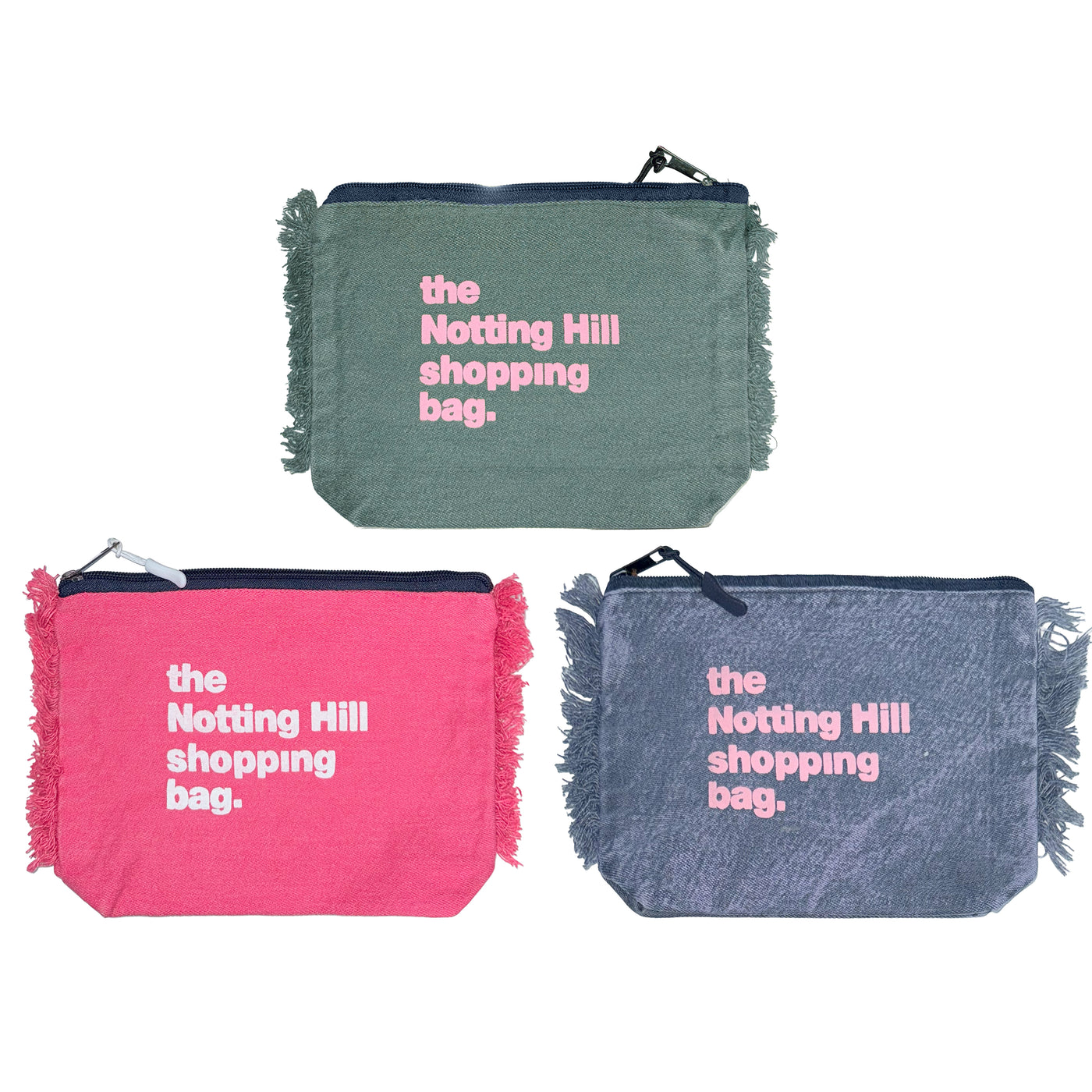 Bundle of Three (Navy, Green, and Pink)