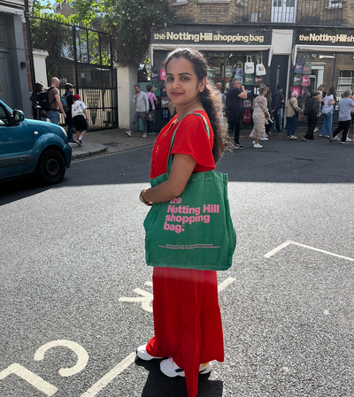 Hand Dye Collection | Green With Pink Logo