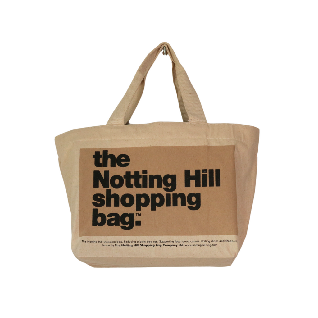 Genuine beige medium sized shopping selling bag