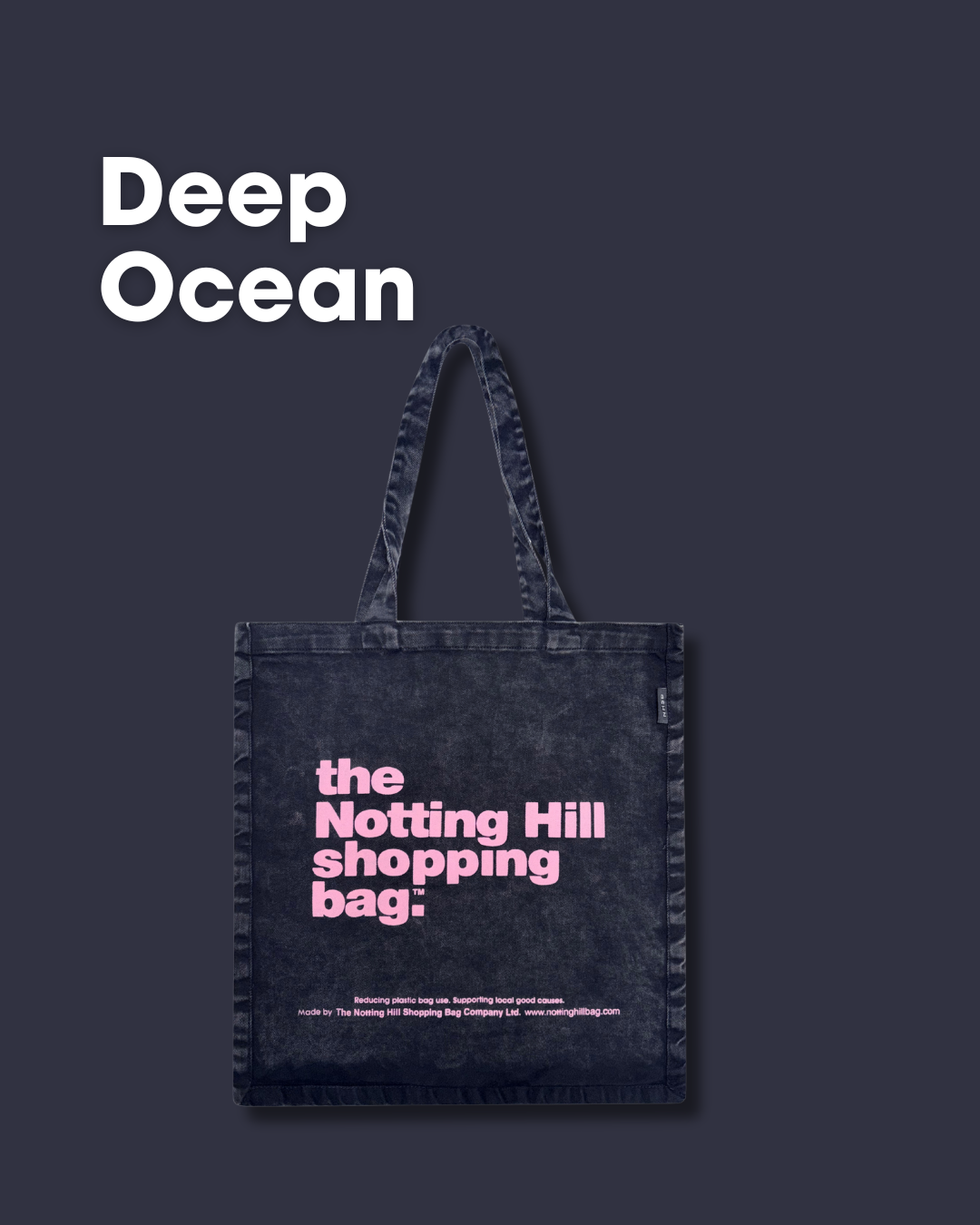 LIMITED EDITION | Oversized Deep Ocean with Pink Logo