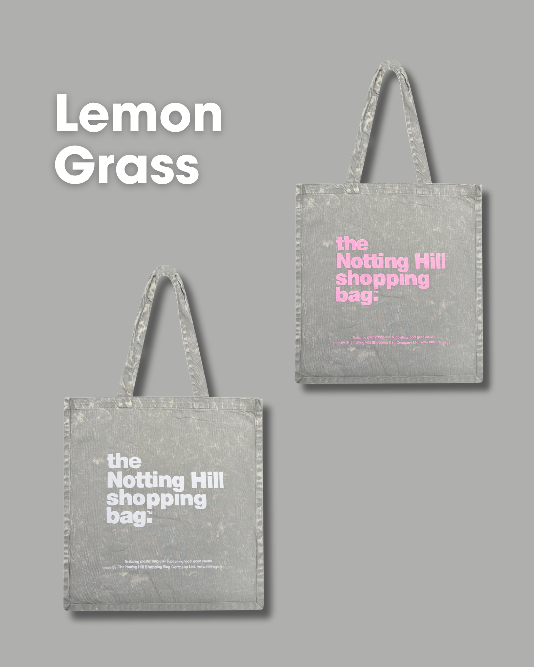 LIMITED EDITION | Oversized Lemon Grass with Pink Logo