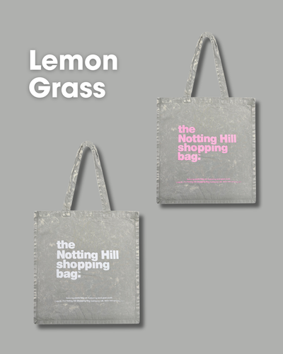 LIMITED EDITION | Oversized Lemon Grass with Pink Logo