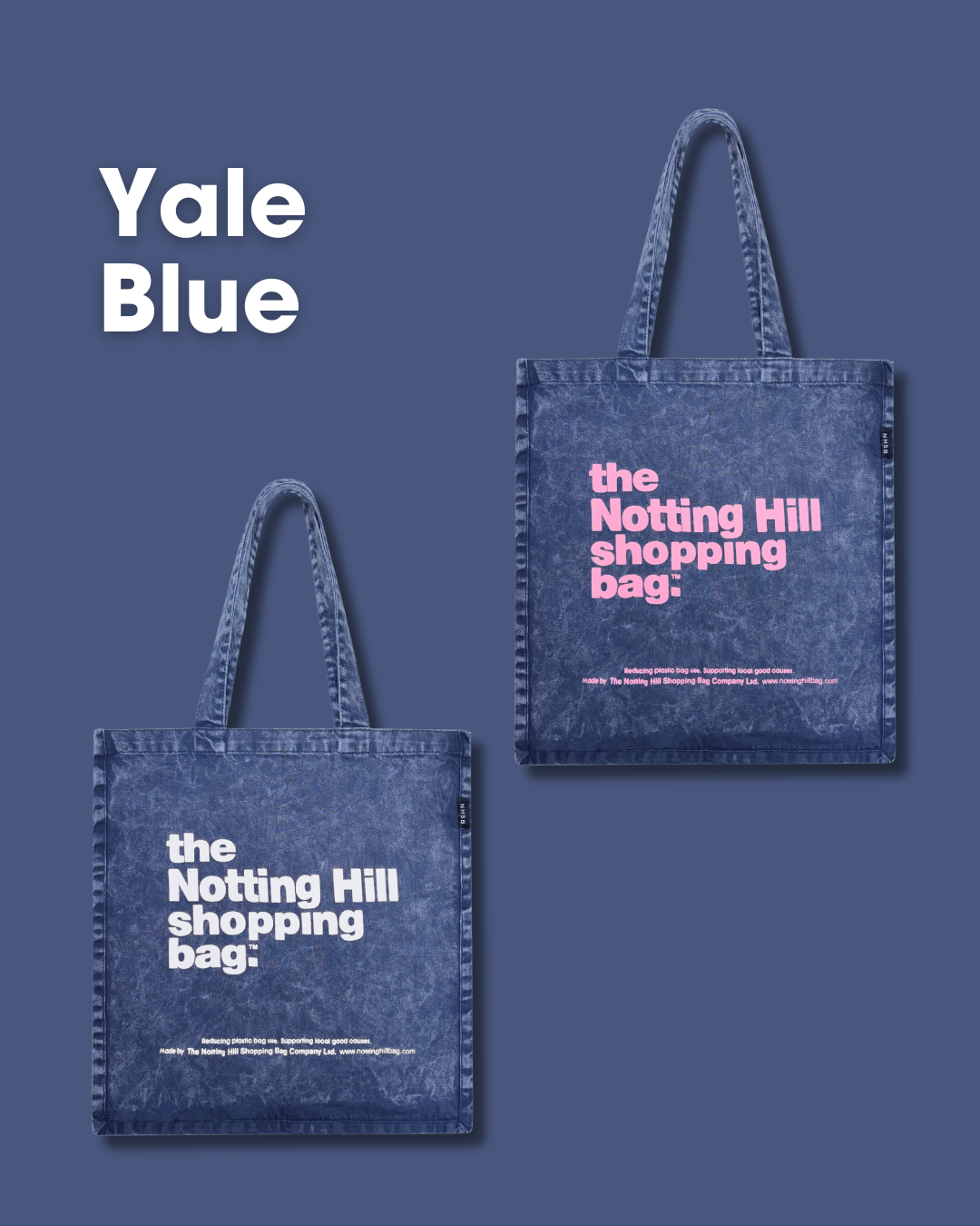 LIMITED EDITION | Oversized Yale Blue with Pink Logo